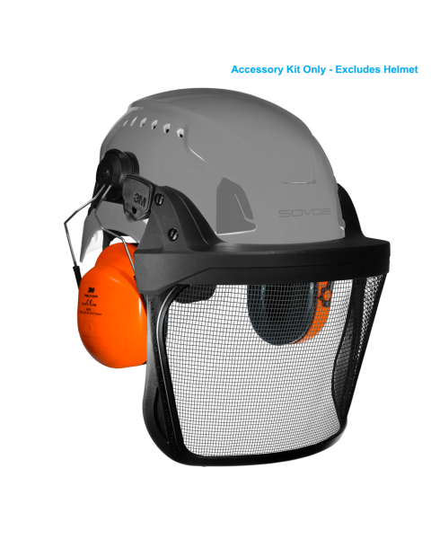 3M Peltor Visor & Ear Defender Kit - H31P3 (Excludes Helmet)